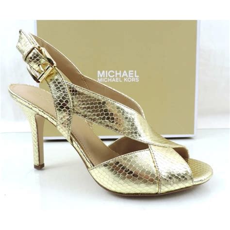 michael kors becky sandals gold|Michael michael kors becky sandal + FREE SHIPPING.